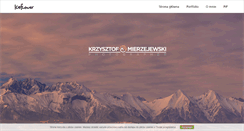Desktop Screenshot of krzysztofmierzejewski.com
